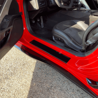 C7 Corvette Door Sill Plate Covers 14-19, Pair