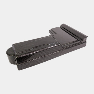 C6 Corvette Battery Fuse Box Cover Hydro Carbon Fiber