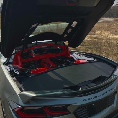 C8 Corvette Leather Trunk Cover