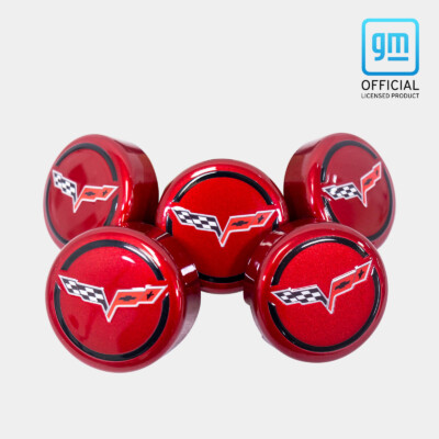 C6 Corvette Cap Covers Set Painted
