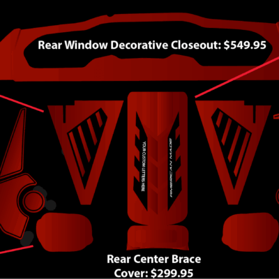 C8 Coupe Rear Engine Bay Package