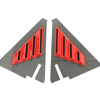 C8 Corvette Coupe Carbon Fiber Engine Bay Covers