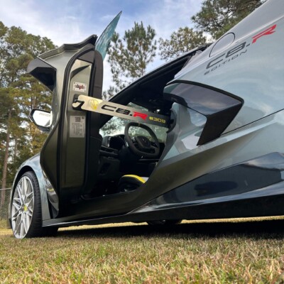 C8 Corvette Aluminum Door Props