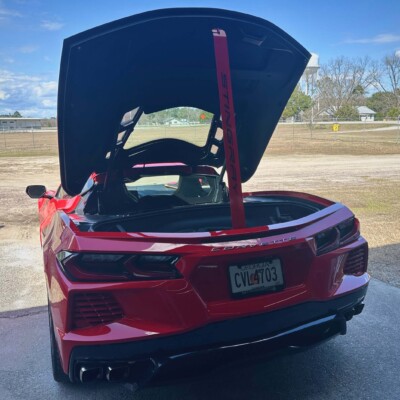 C8 Coupe Aluminum Hatch Prop