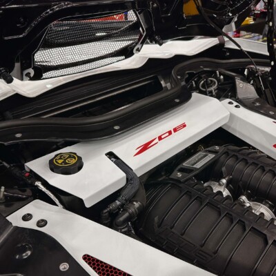 C8 HTC Coolant Tank Cover