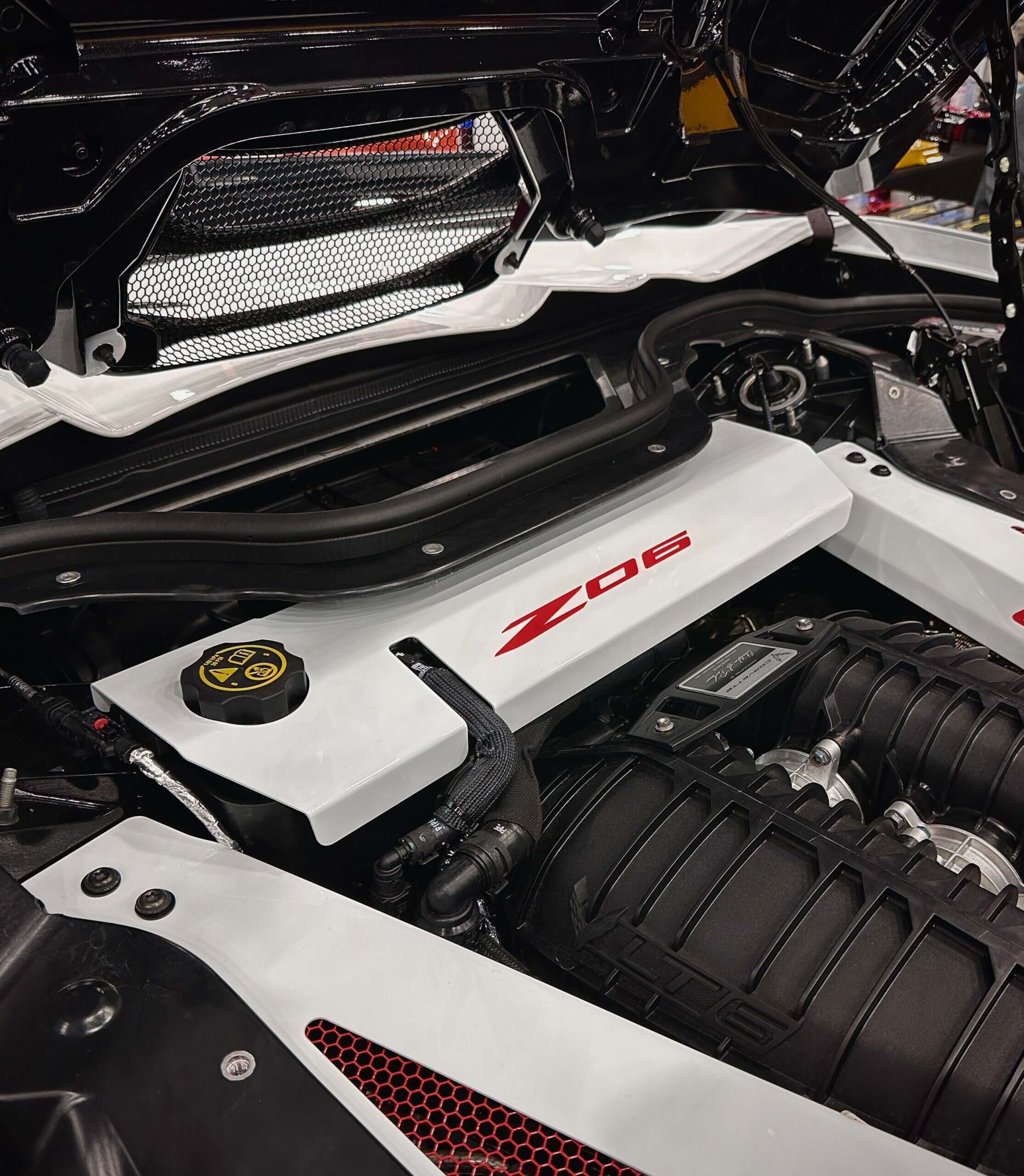 C8 HTC Coolant Tank Cover