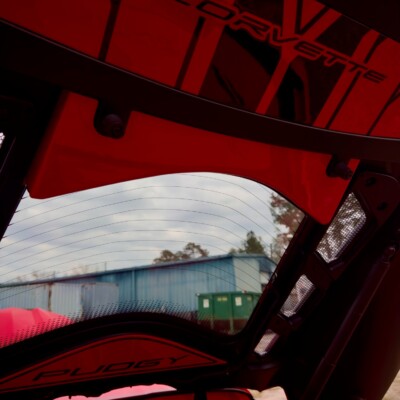 C8 Coupe Hatch Hardware Cover