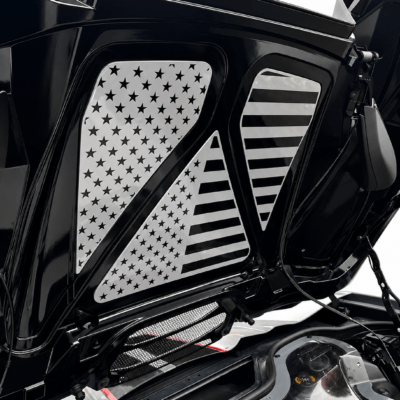 C8 Corvette HTC Tonneau Covers: Stars & Stripes Design